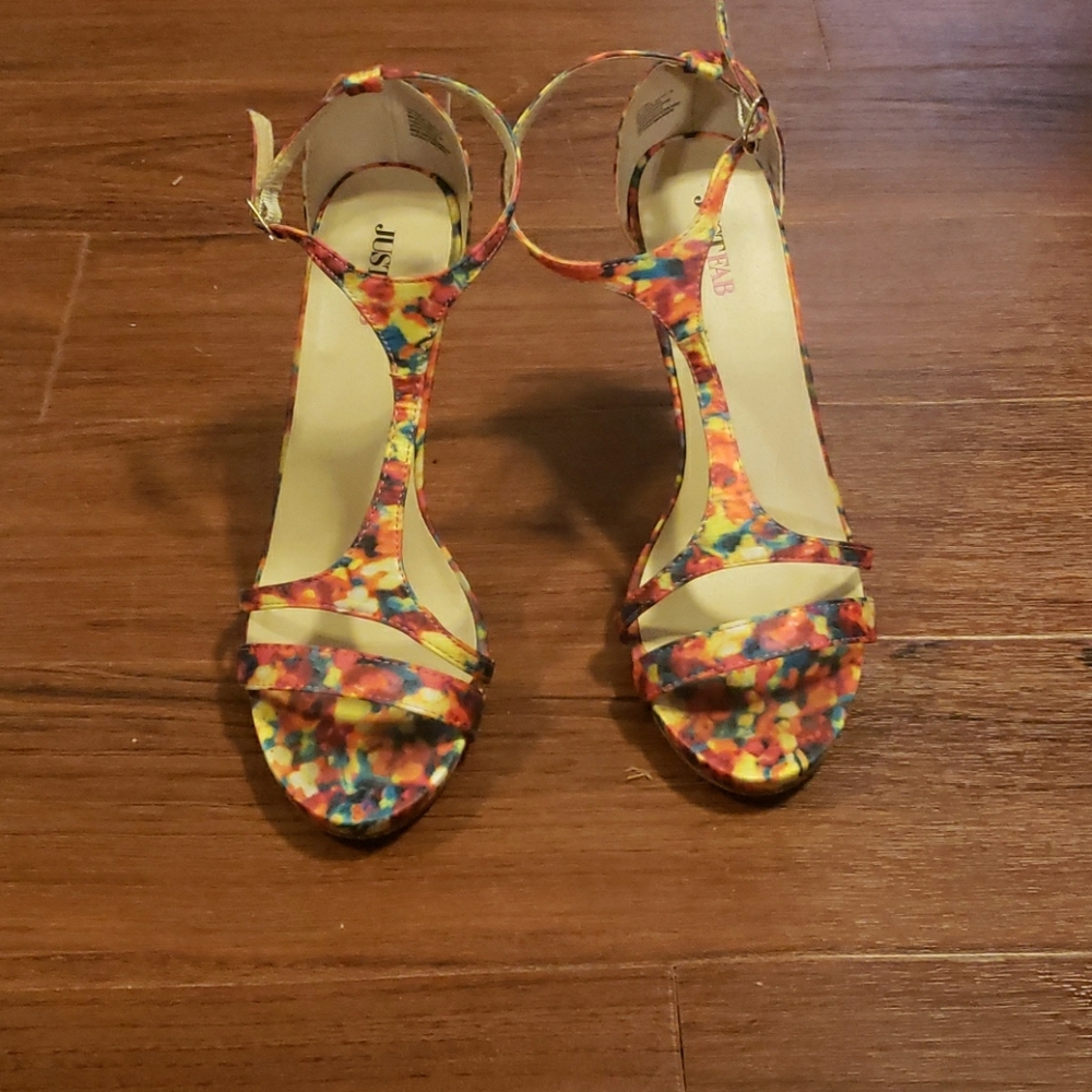 Floral heels